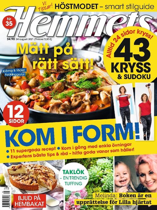 Détails du titre pour Hemmets Veckotidning par Aller Media AB - Disponible